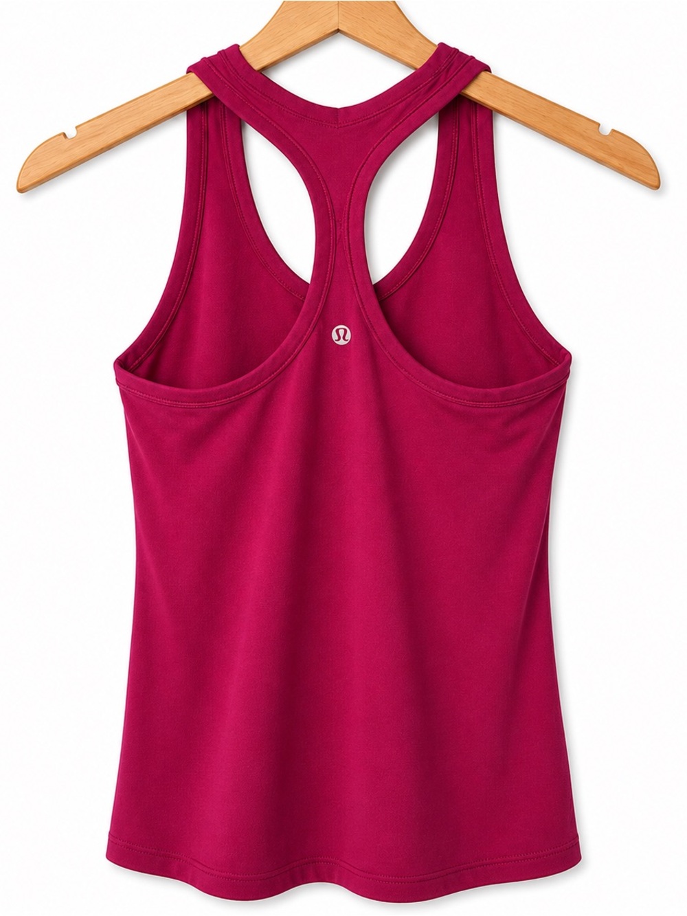 lululemon Cool Racerback Tank Pink Luon Yoga Athletic Racerback Top Size 4